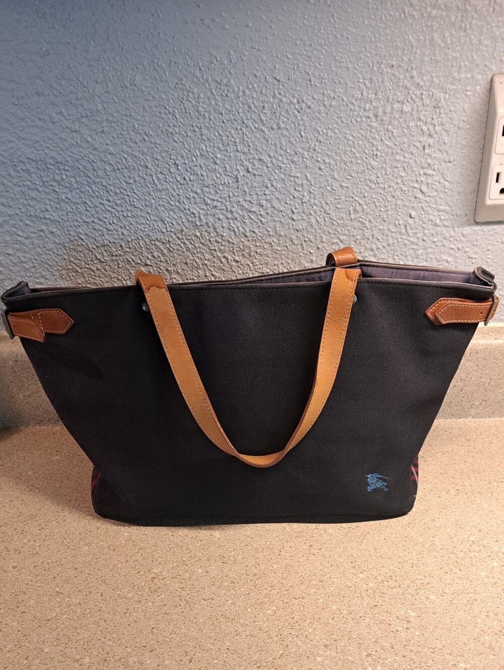 Burberry  Canvas Tote Bag